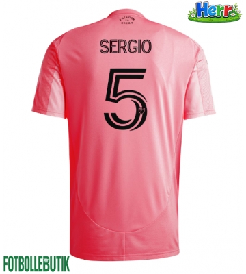 Inter Miami Sergio Busquets #5 Hemmatröja 2025-26 Kortärmad